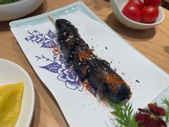 烤墨鱼肠-船歌·鱼水饺青岛菜(国贸商城店)