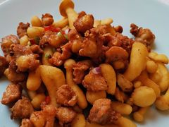 鸡脆骨炒茶树菇-旺顺阁海鲜广场(亚运村店)