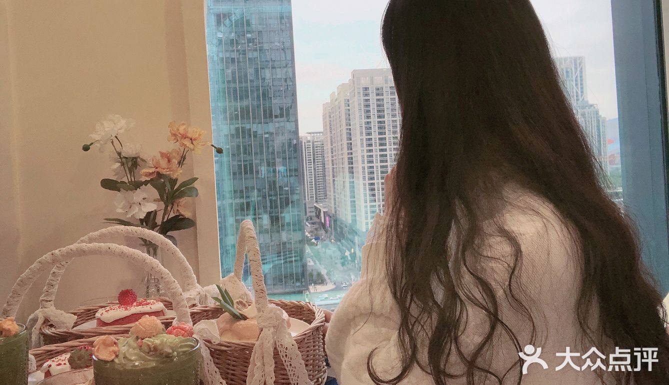 和集美们小聚的下午茶时光