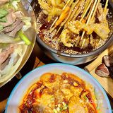 在福州川菜馆喝到好喝的奶白蹄花汤！好幸福！