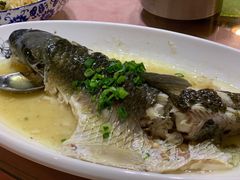 特色蒸吊水鲩鱼-园林美食城·本土农家菜(杨和镇店)