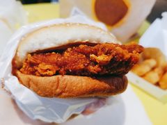 大盘鸡风味麦辣鸡腿汉堡-麦当劳(物资学院店)