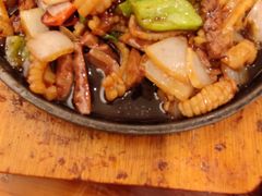 鱿鱼爆腰花铁板-卢庄(江汉路店)