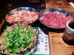 配菜（牛肉和鸡肉）-盈田盈粥庄(博山东路店)