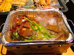 -路边摊小炉子烧烤