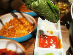 -明洞阿姨·韩式酱蟹烤肉·创意料理(三元桥店)