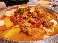 大盘鸡拌面-丝路金桃·新疆菜(徐汇店)