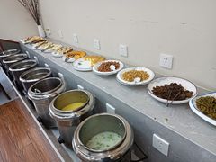 自助调料区-怡僖素食餐厅
