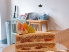 无花果红茶戚风蛋糕-三花屋 Mihhanaya