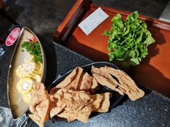 炸豆皮-捞王猪肚鸡火锅(昆山店)