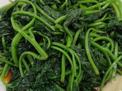 蒜蓉炒番薯叶-巫记鸡饭店