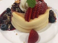 berry cheesecake souffle-PAN de PAIN Pancake & Sweets(K11 Art Mall店)