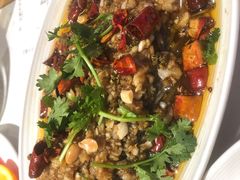 蒜爆鱼-杨氏青龙虾·羊蝎子(托乐嘉店)