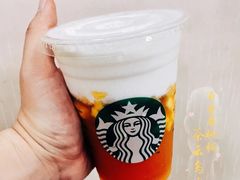 百香果桃桃茶云乌龙饮品-星巴克(南通如皋文峰大世界店)