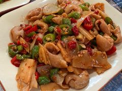 酸竹笋辣椒大肠-南雄雄州土菜餐厅(粤北大厦店)