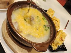 窝蛋牛肉粥-白天鹅宾馆-宏图府餐厅