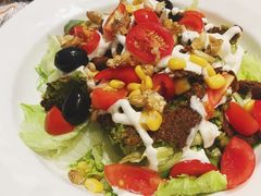 鹰嘴豆沙拉-伊斯坦布尔土耳其清真咖啡餐厅