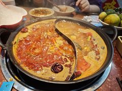 番茄红油鸳鸯锅-赵美丽·重庆社区火锅·直营店(火车东站·中豪国际店)