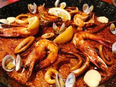 经典西班牙铁锅海鲜饭-Laures·月桂西班牙碳烤餐厅(十尚坊店)