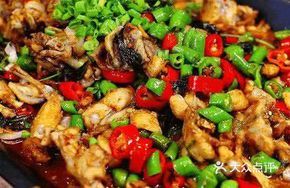 Signature Chicken, Fish and Frog Stir-fry