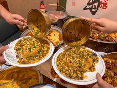 -东来菜馆•手抓海鲜家常菜•海鲜锅贴(鸽子窝店)