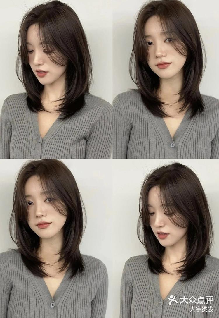 4月16日 14:39 关注 圆脸女生不能错过的发型 太修饰脸型了,拍照很棒