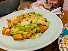 包包菜炒馕-巴依老爷新疆美食(望京小街店)