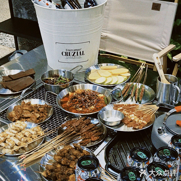 这是昆明首家露营风的烧烤营地