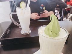 抹茶柚子冰沙-羽至金时(柏威年店)
