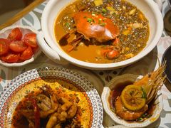 膏蟹烧豆面-十面欢腾(长乐路店)