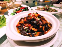 鲍汁扣香菇-兴庆斋·盐池手抓羊肉清真餐厅(交通学院店)