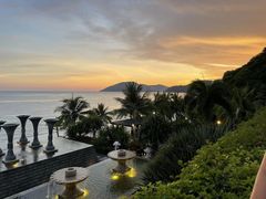 -日落吧·海景咖啡厅·餐酒吧·鸡尾酒·下午茶·乐队表演·浪漫夕阳·三亚文华东方酒店