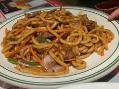牛柳炒乌冬-麦茜哥牛扒城(中银店)