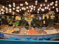 自助取餐区-领鲜活海鲜榴莲自助火锅(东门店)