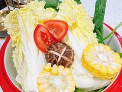 蔬菜拼盘-鲍媽·原汤鲍鱼鸡(克拉广场店)