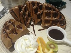 巧克力松饼-董小姐咖妃·咖啡·简餐.意面(松江大学城店)