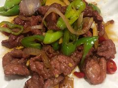 青椒炒牛肉-鲤城打铁水煮鱼店