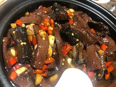 鳝筒烧猪血-柴米油盐三杯鸡(象山北路店)