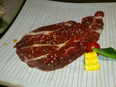 绝赞牛肩肉-金柚子韩国烤肉(威宁路店)