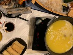 -鲜入围煮花胶鸡海鲜火锅