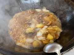 -粘豆包柴火铁锅炖