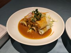 沾汁蔬菜米卷-南堂館川菜文化餐厅(天府店)