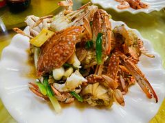 姜葱炒蟹-明记海鲜美食老字号(明记总店)
