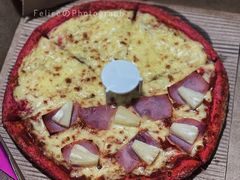 金枕榴莲拼超级夏威夷pizza-乐凯撒披萨·烤鸡(曜一城店)