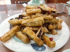 风味茄子-春水锅贴·传统鲁菜(大明湖店)