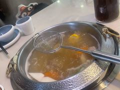 牛骨原汤小锅底-左庭右院鲜牛肉火锅(浦江欢乐颂店)