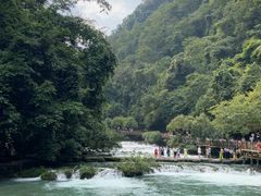 -小七孔景区-六十八级跌水瀑布