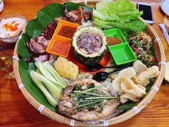 傣味2人手抓饭-南木湾·孔雀宴手抓饭·傣味餐厅