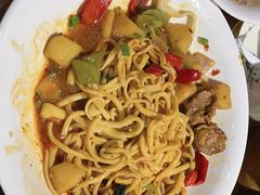 大盘鸡拌面-秦园陕西手工面馆(番禺节能科技园店)
