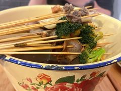 -拈签一笑黄牛肉辣卤串串